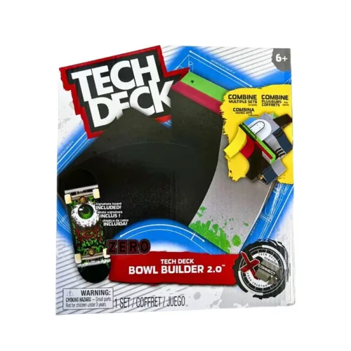 Pista Tech Deck Bowl Builder Finger Skate Zero 6066508-BOWLBUILDE