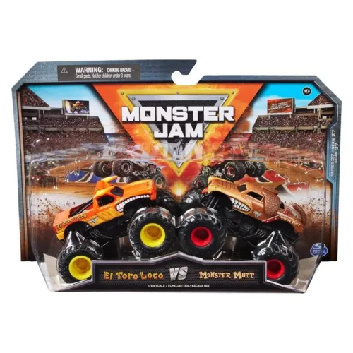 Monster Jam Enfrentamientos épicos Toro Loco VS Monster Mutt 6064128-TLMM