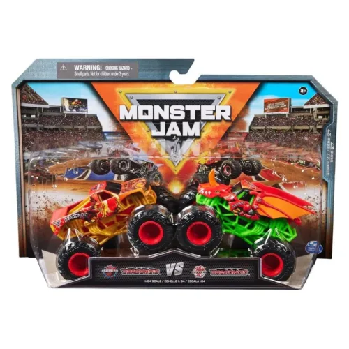 Monster Jam Enfrentamientos Dragonoid VS Bukagan Dragonoid 6064128-DRDR