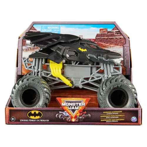 Monster Jam DC Batman metal escala 1-24 con suspensión 6056371-BAT