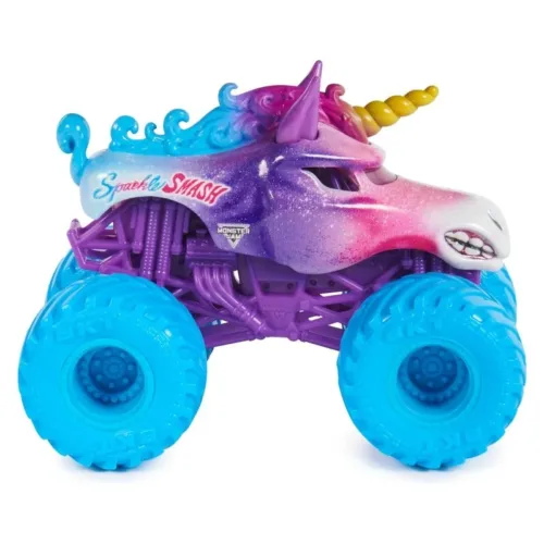 Mini vehículo Monster Jam Sparkle Smash serie 33 escala 1:64 6044941-SPSM33