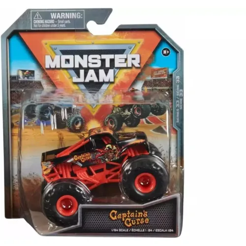 Monster Jam Captain’s Curse serie 34 escala 1:64 6044941-CCS33