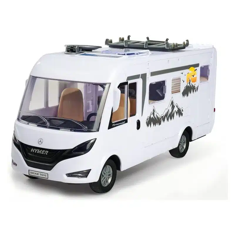 Caravana camper de Dickie Toys con accesorios y figura 203837021 SIMBA - Imagen 2
