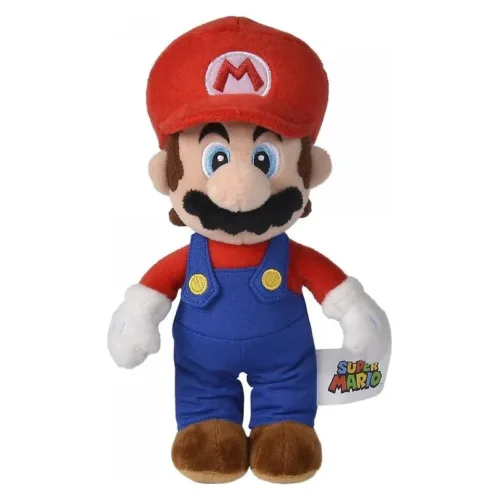 Peluche Super Mario de 20 cm licencia oficial 109231009003-MA SI