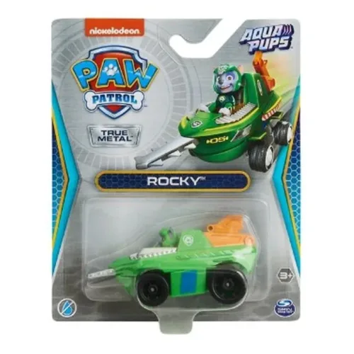 Mini vehículo Rocky Aqua metal Patrulla Canina 1:55 6065501 Spin Master