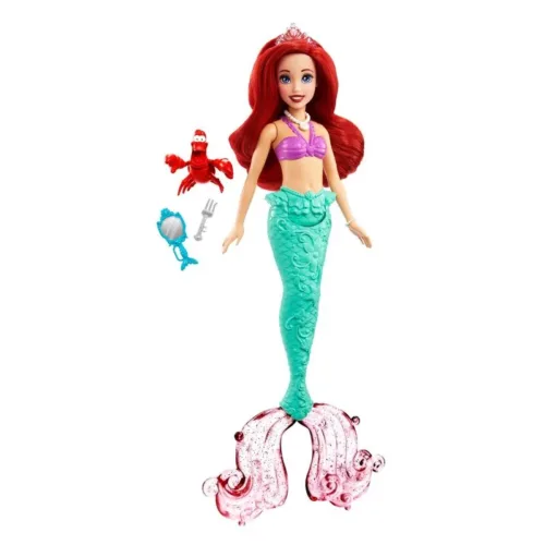 Princesa Disney Ariel con Sebastián y sus artilugios HLW35sHLW34 MATTEL