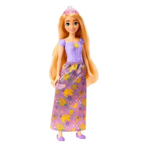 Muñeca Princesa Disney Rapunzel con tiara 30cm HLX32sHLX29 MATTEL