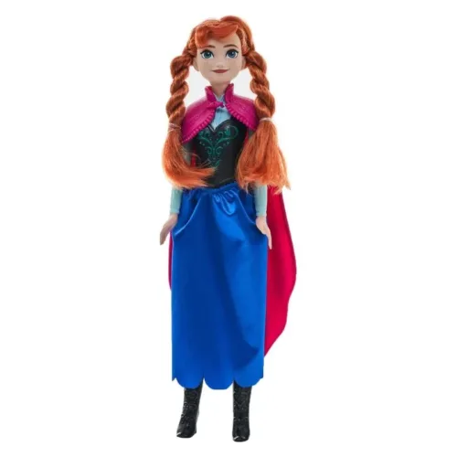 Muñeca Princesa Disney Anna Frozen con su vestido HMJ43sHMJ41 MATTEL