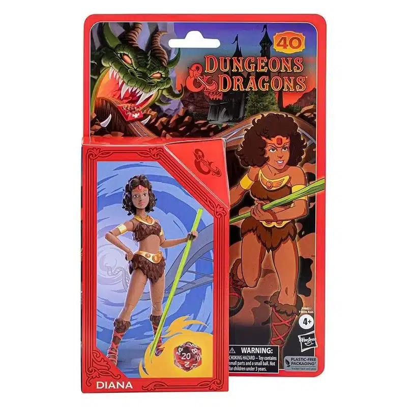 Figura articulada Diana Mazmorras y Dragones 15cm F4883sF4856 HASBRO - Imagen 3
