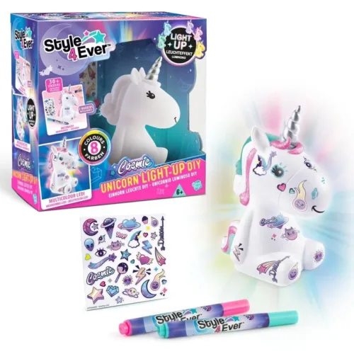 Lámpara de Luz cósmica Unicornio DIY Light-Up OFG268 CANAL TOYS