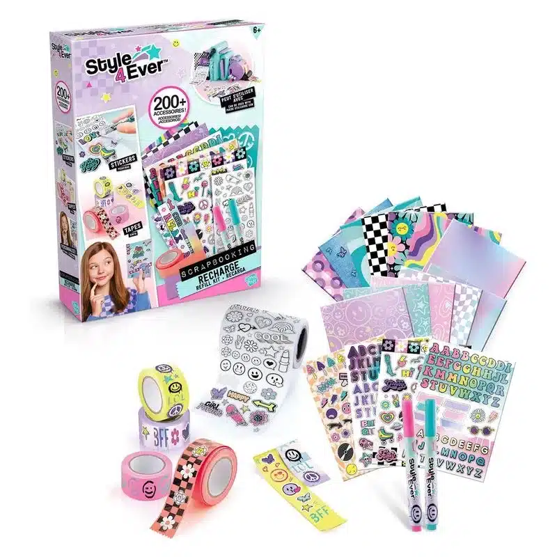 Style4Ever Scrapbooking con mas de 200 accesorios OFG283 CANAL TOYS - Imagen 2
