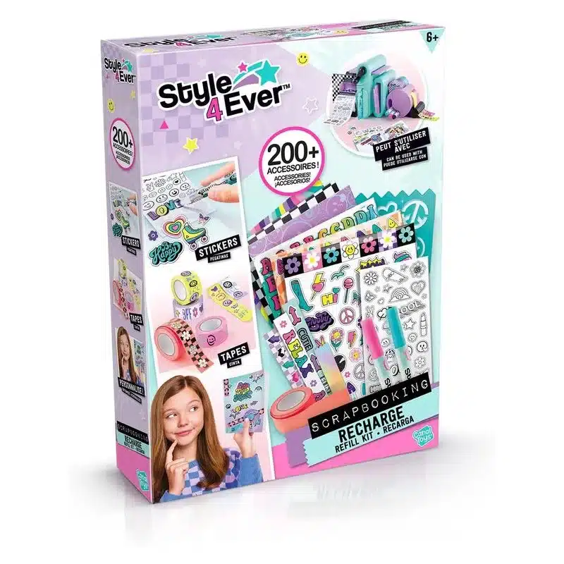 Style4Ever Scrapbooking con mas de 200 accesorios OFG283 CANAL TOYS