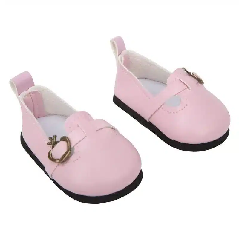Set zapatos rosa para muñeca 45 cm Arias 6312