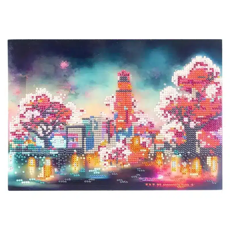Diamantiny Paisaje para decorar con gemas por números 96311s96310s96600 - Imagen 2