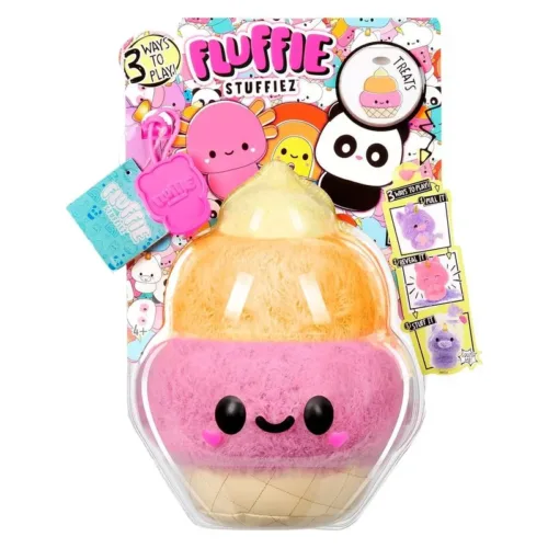 Peluche coleccionable ultrasuave Fluffie Stuffiez Ice Cream 594192s593447 MGA