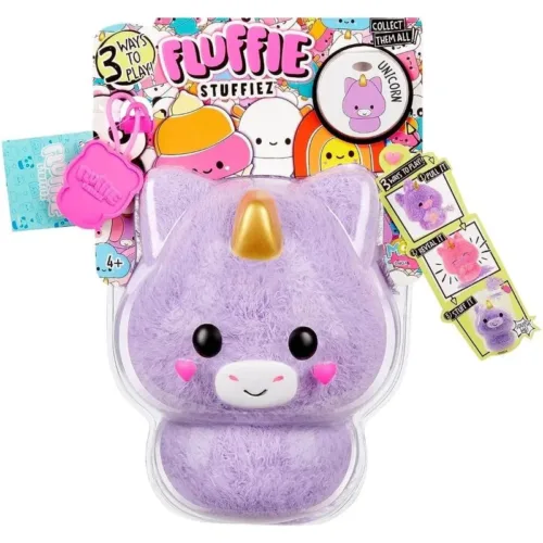 Peluche coleccionable Fluffie Stuffiez Unicornio 594178s593447 MGA