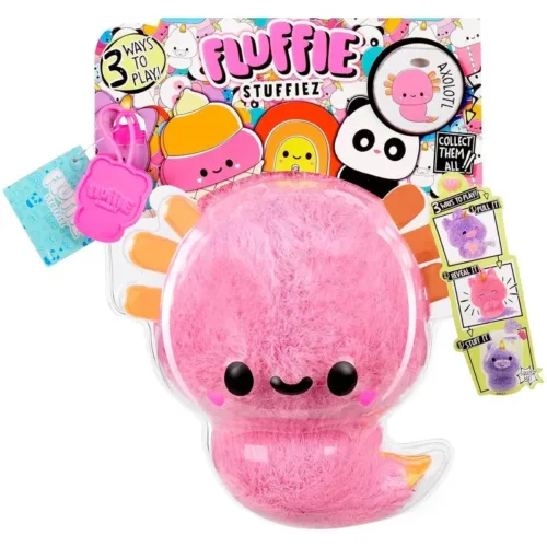Peluche coleccionable Fluffie Stuffiez Axolotl 594178s593447 MGA