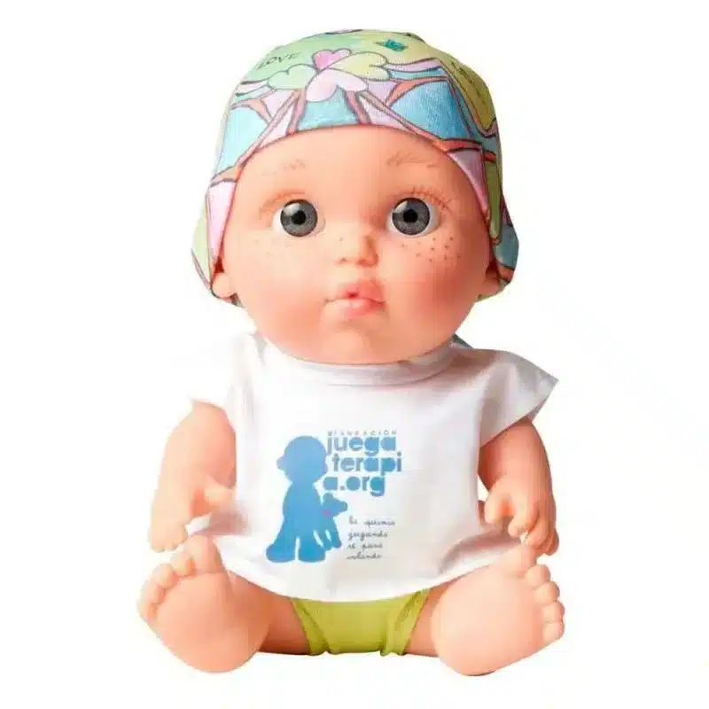 Muñeco Baby Pelón Laura Pausini Juegaterapia 180 M.ARIAS