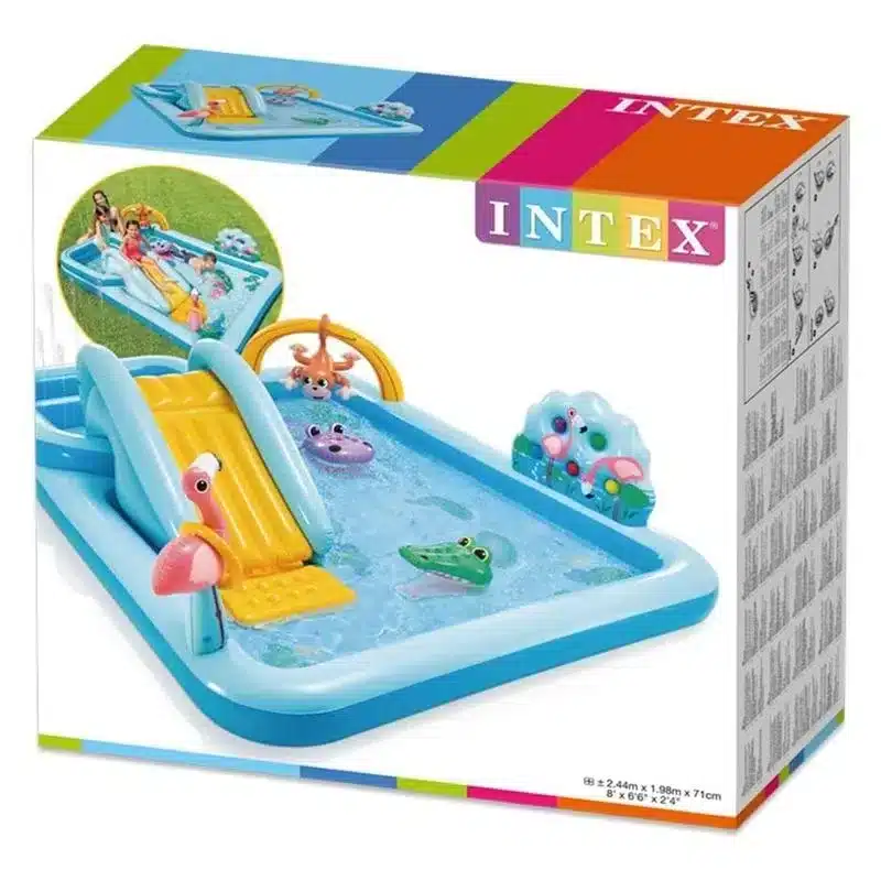 Centro de Juegos Acuáticos Hinchable Aventura en la Jungla Intex 57161 - Imagen 2