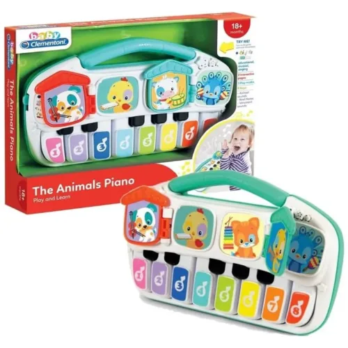 Juguete interactivo Mi Piano de animales Baby Clementoni 17334
