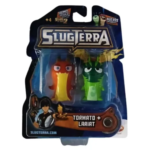 Slugterra pack Tormato y Larriat Serie 1 con 2 figuras 64410003-TOLA BIZAK