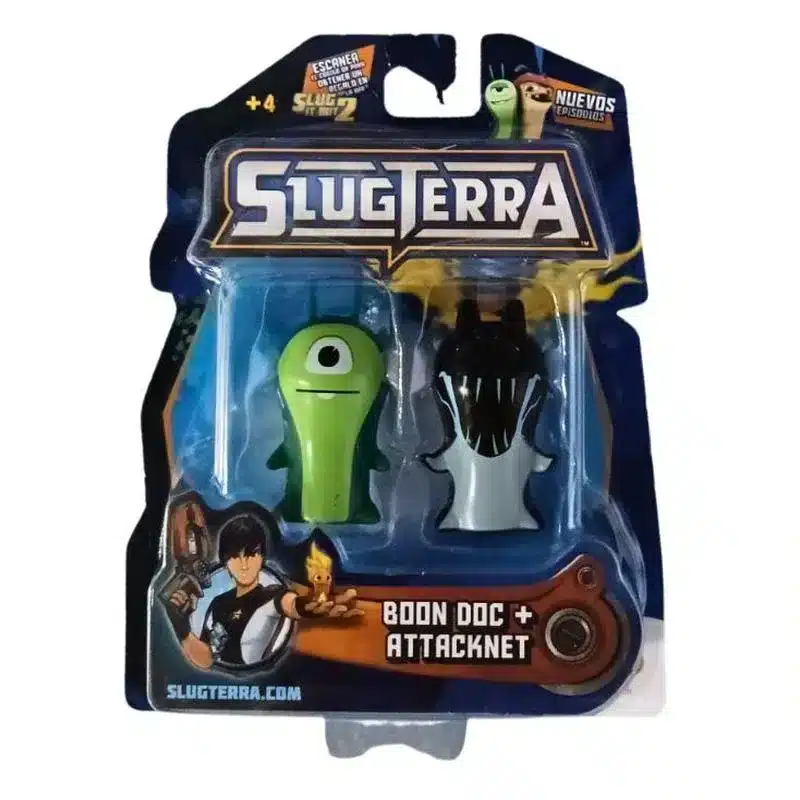Slugterra pack Boon Doc y Attacknet Serie 1 con 2 figuras 64410003-BOAT BIZAK