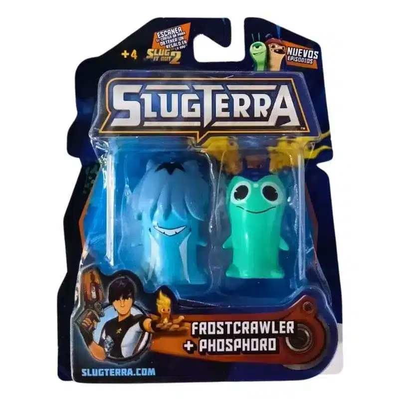Slugterra pack Frostcrawler y Phosphoro Serie 1 con 2 figuras 64410003-FRPH BIZAK