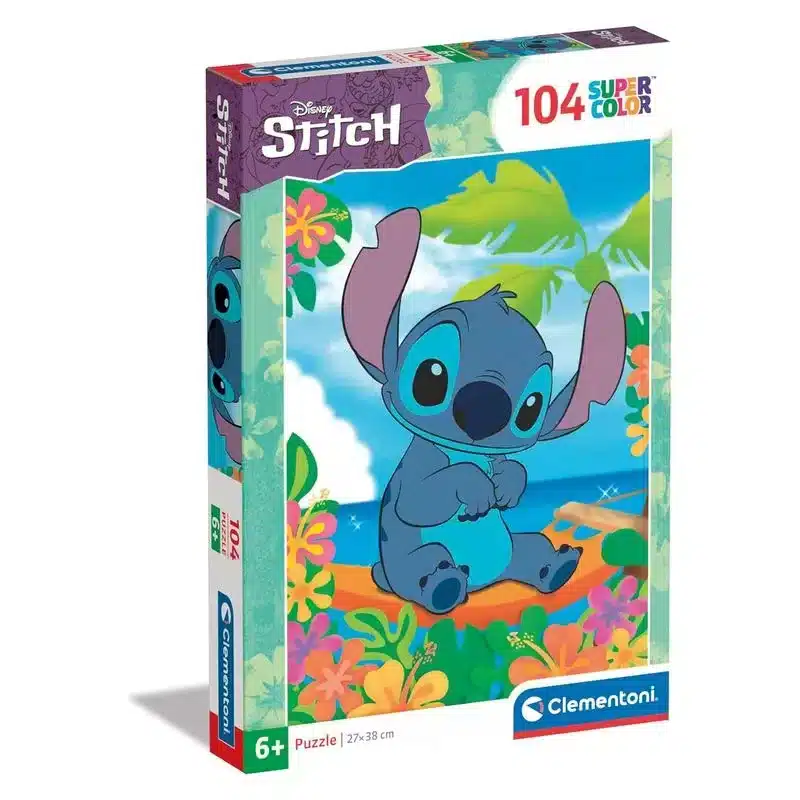 Puzzle Disney Stitch 104 Piezas Supercolor Clementoni 25755