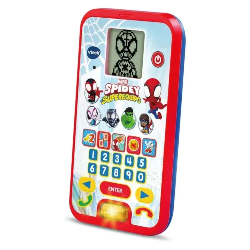 Teléfono educativo Spidey y sus increíbles amigos 80-554422 VTECH