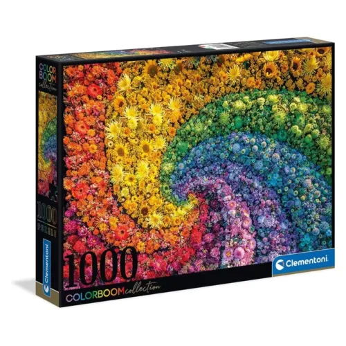 Puzzle 1000 piezas colores Boom Whirl Colorboom Collection Clementoni 39594