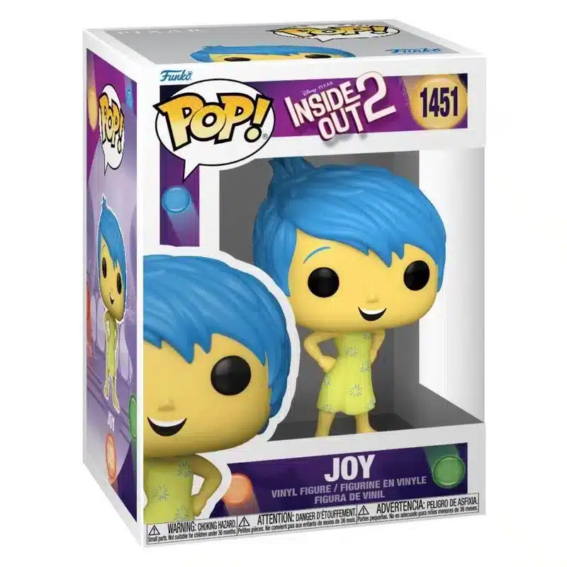 Funko Pop Alegría Inside Out Joy 1451 Disney Pixar FFK76000 FUNKO - Imagen 2