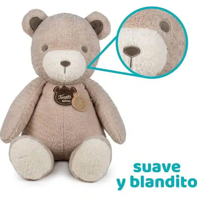Peluche Oso boutique 54 cm softie de fibra reciclada 760021808 FAMOSA - Imagen 2