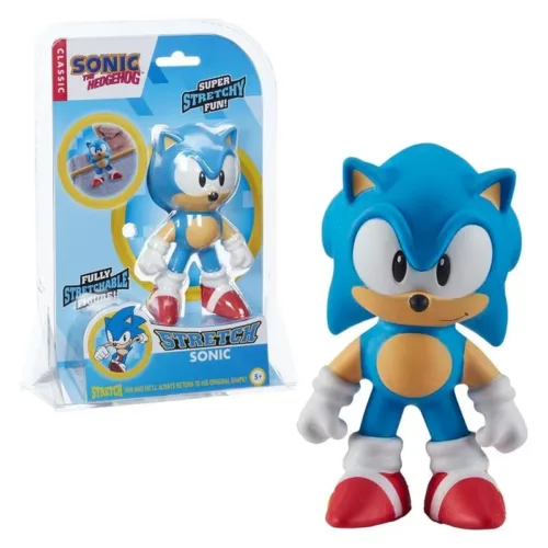 Sonic Stretch Muñeco con Cuerpo Estirable Azul Famosa TR001000