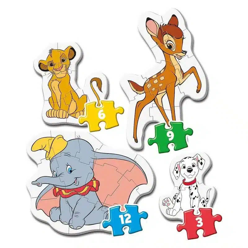 Puzzle infantil Clásico Mi Primer Puzzle progresivo Disney 20806 CLEMENTONI - Imagen 2