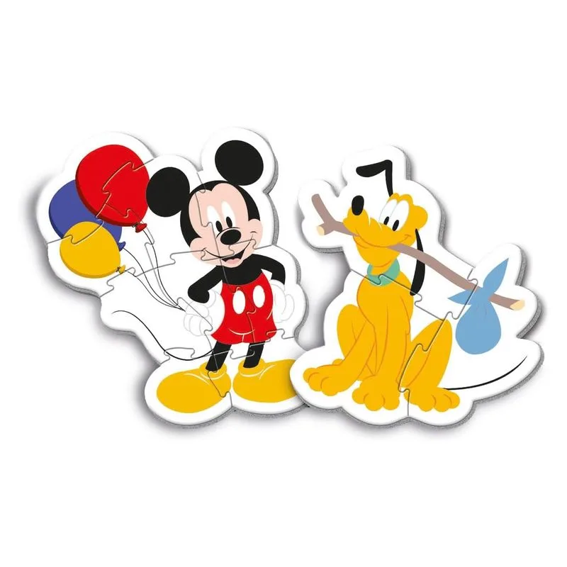 Mi Primer Puzzle progresivo hasta 12 piezas Mickey Mouse 20819 CLEMENTONI - Imagen 3
