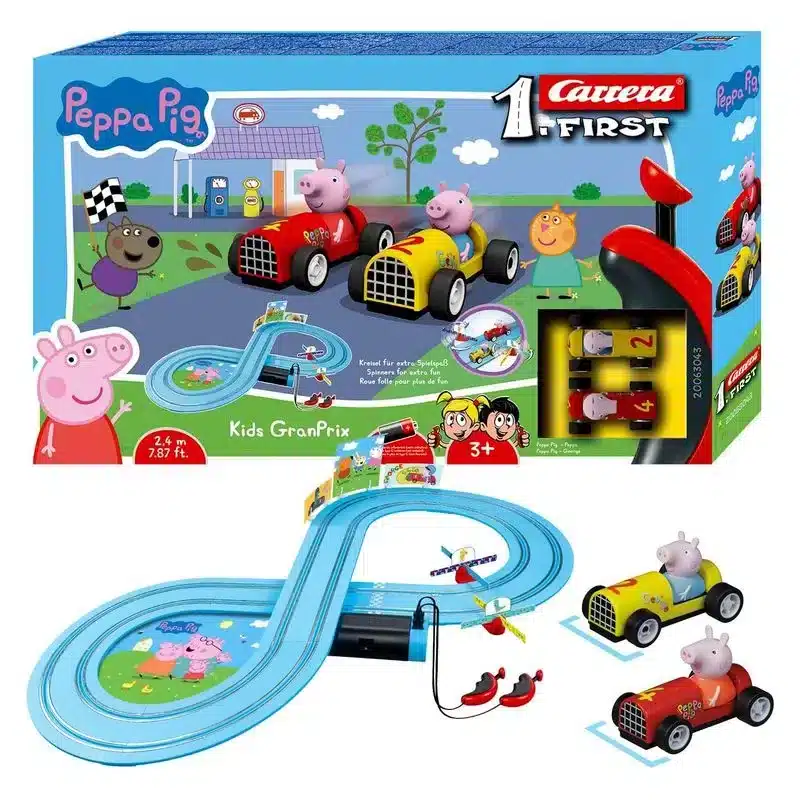 Circuito Carrera First Peppa Pig Kids Gran Prix 2,4m Peppa y George 20063043