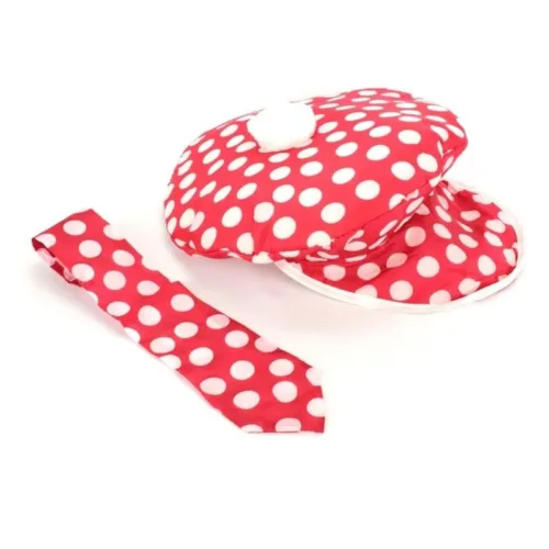 Set Boina y Corbata Roja con Lunares 4799 FROGY