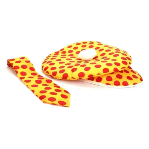 Set Boina y Corbata Amarilla con Lunares 4800 FROGY