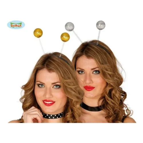 Diadema con bolas de escarcha modelos surtidos 16622 GUIRCA