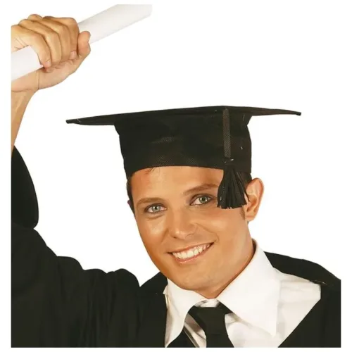 Sombrero de graduado accesorio de disfraz 13715 GUIRCA