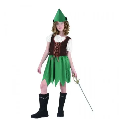 Disfraz infantil de cazadora niña talla S 87361-S FENTOYS