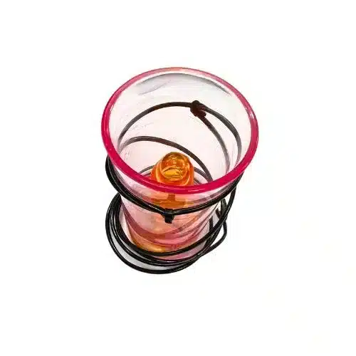 Vaso de chupito con pito dentro con luces multicolor 3343 FEMARVI