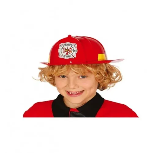 Casco Bombero Infantil Rojo 13366 GUIRCA