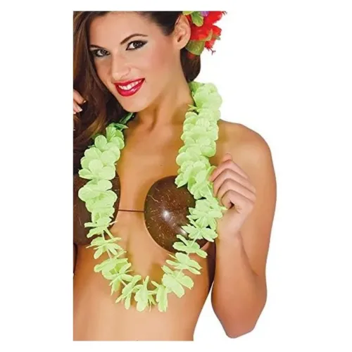 Collar Hawaiano de flores con modelos surtidos 17704 GUIRCA