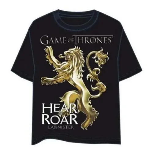Camiseta Juego de Tronos Escudo Casa Lannister Talla XL 3565-XL COMIC