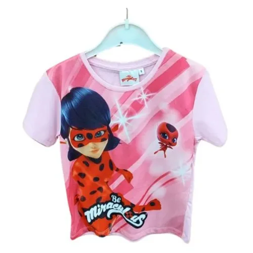 Camiseta Rosa Ladybug Talla 10 Años 3757-10A COMIC