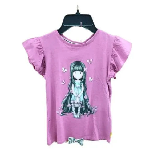 Camiseta Lila Muñeca Gorjuss Talla 8 Años GOR-3208-8 COMIC