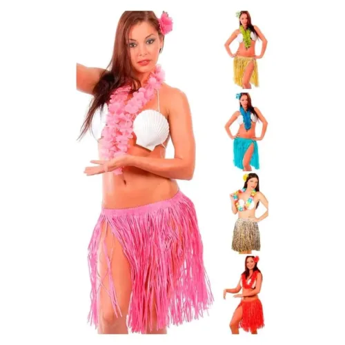 Disfraz de hawaiana modelos surtidos 17658 GUIRCA
