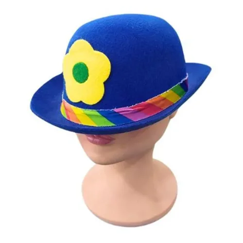 Gorro Bombin de Payaso Color Azul 10827-AZ  EUROCARN