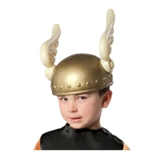 Casco Galo Infantil con Alas de Plástico 13977 GUIRCA